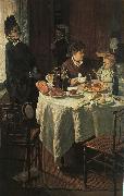Claude Monet The Luncheon oil painting reproduction